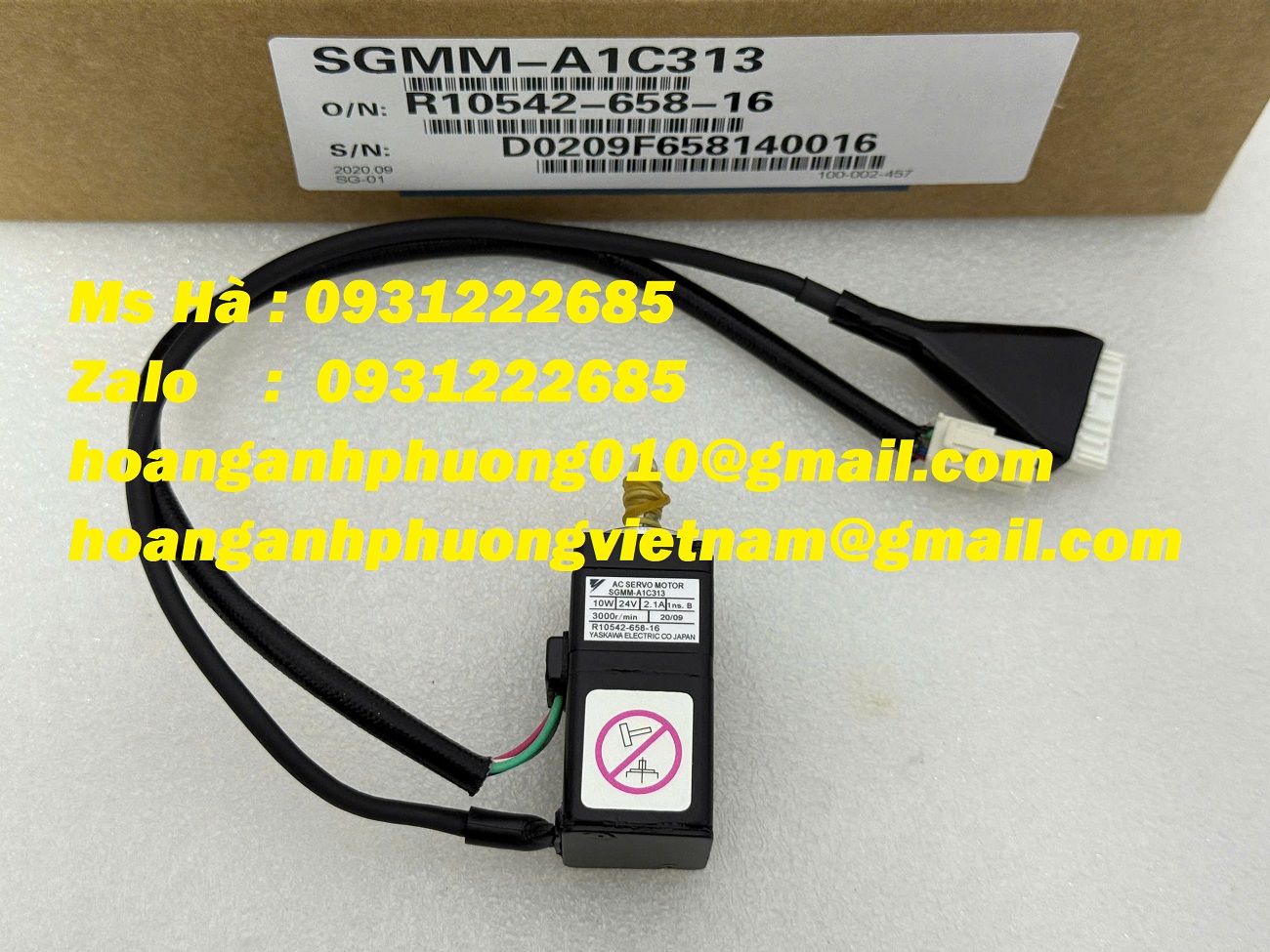 Động cơ servo Yaskawa SGMM-A1C313 giá siêu ưu đãi